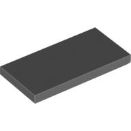 [New] Tile 2 x 4, Dark Bluish Gray. /Lego. Parts. 87079